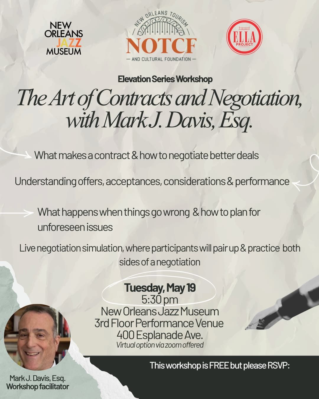 The Art of Contracts and Negotiation, with Mark J. Davis, Esq.